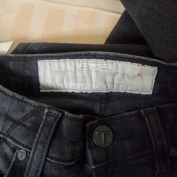 Triarchy High Rise Flare Jeans - Picture 6 of 8